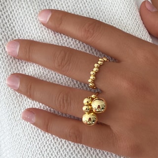 Bague - Laiton doré