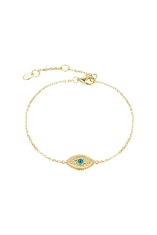 Bracelet doré à l'or fin jaune