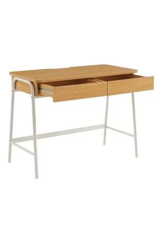 Bureau 2 tiroirs Esra - 67 x 62,5 x 79,5 cm
