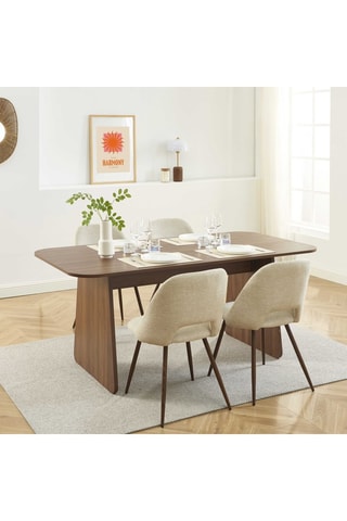 Table à manger Lango - 180 x 75,5 x 90 cm