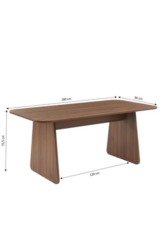 Table à manger Lango - 180 x 75,5 x 90 cm