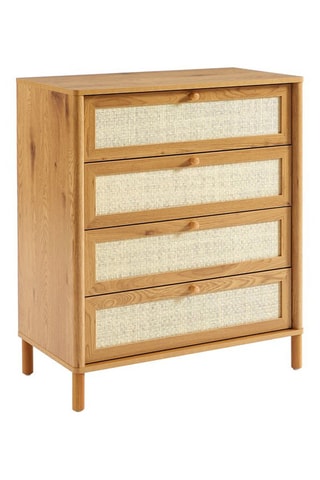 Commode 4 tiroirs Haida - 80 x 92,5 x 42 cm