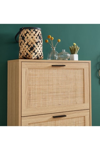 Meuble à chaussures 3 tiroirs Amana - Imitation bois