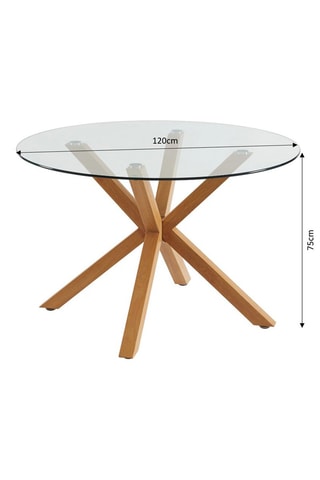 Table Harry - 120 x 75 x 120 cm