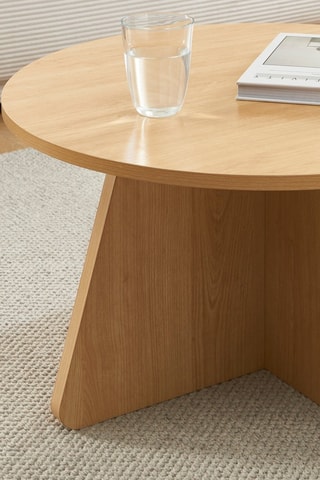 Table basse Ruba - 76 x 10 x 86 cm