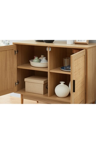 Buffet 2 portes Amana - Imitation bois