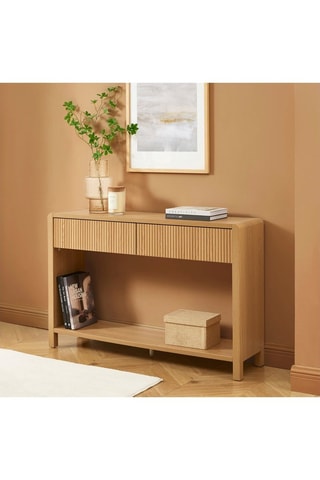 Console 2 tiroirs Utica - 120 x 76,5 x 30 cm