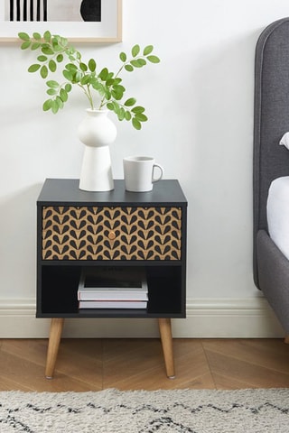 Table de chevet 1 tiroir Capucine - 40 x 49 x 33 cm