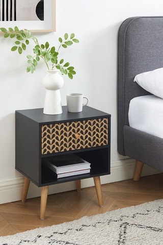 Table de chevet 1 tiroir Capucine - 40 x 49 x 33 cm