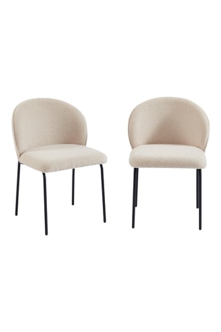 2 chaises Zana - 58 x 78 x 55 cm