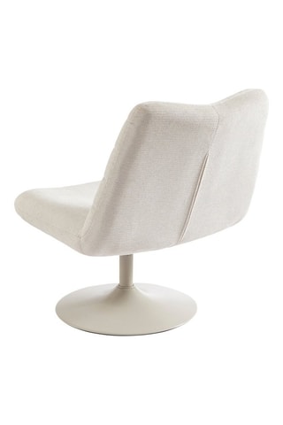 Fauteuil Antea - Beige - En polyester
