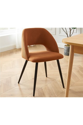 2 chaises Vintage -  Terracota