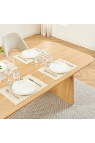 Table à manger Lango - 180 x 90 x 75,5 cm