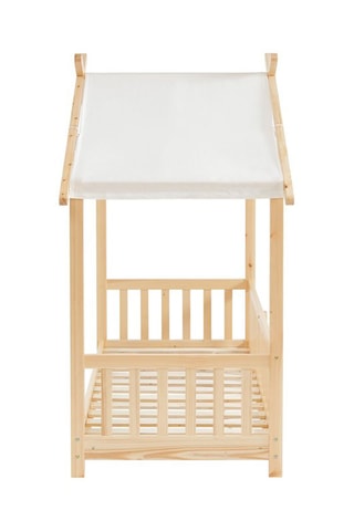 Lit enfant tente Tiny - Blanc et naturel