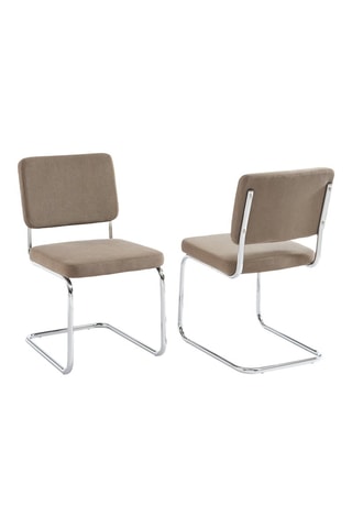 2 chaises Jack - 46,5 x 84 x 54,5 cm