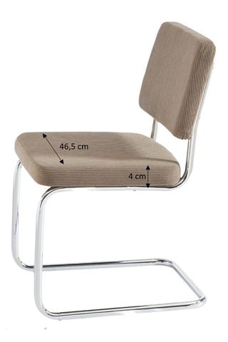 2 chaises Jack - 46,5 x 84 x 54,5 cm