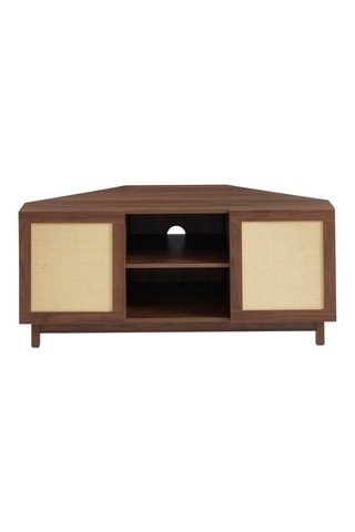 Meuble TV d'angle 2 portes Haria - 120 x 55,3 x 53,5 cm