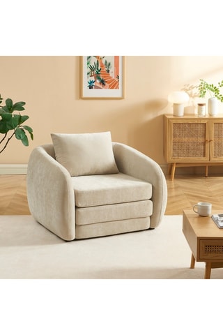 Fauteuil Paz - Beige