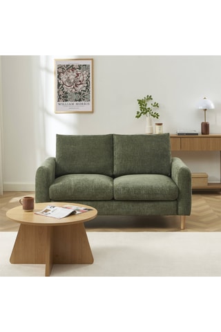 Canapé Caliba -  Vert foncé - 2 places - En polyester