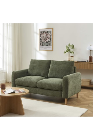 Canapé Caliba -  Vert foncé - 2 places - En polyester