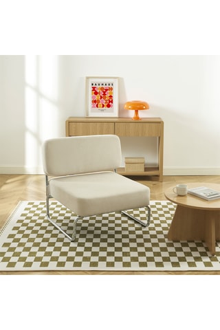 Fauteuil Jack - Beige -  En polyester