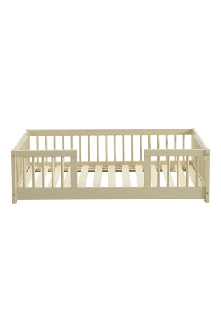 Lit enfant en pin massif avec sommier  Eden -  Couchage 70 x 140 cm