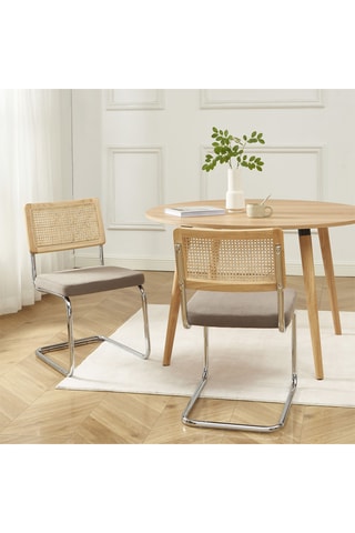 2 chaises  Ella -  46,5 x 82 x 55,5 cm