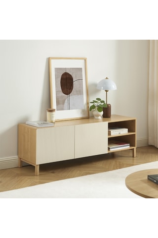 Meuble TV 2 portes  Orca -  140 x 41 x 47 cm