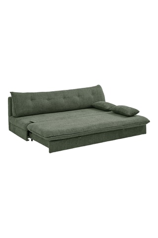 Canapé convertible  Kiara -  Vert foncé - 3 places - En polyester