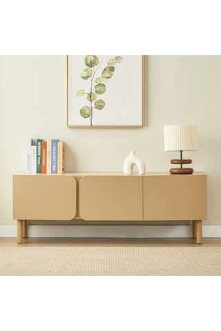 Meuble TV 3 portes  Braga -  150 x 40 x 55 cm