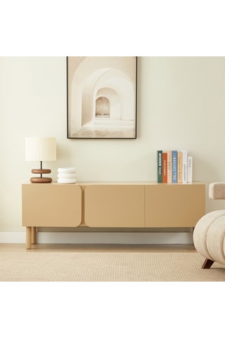 Meuble TV 3 portes  Braga -  150 x 40 x 55 cm