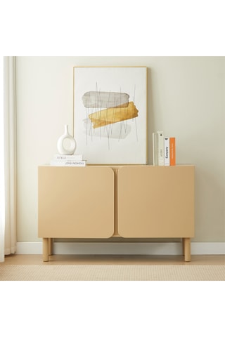 Buffet 2 portes  Braga -  120 x 40 x 75 cm