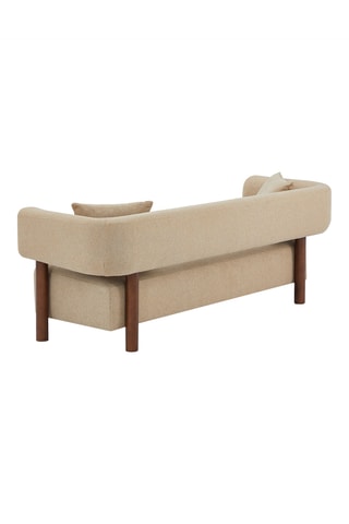 Canapé  Brazza -  Beige - 3 places - En polyester