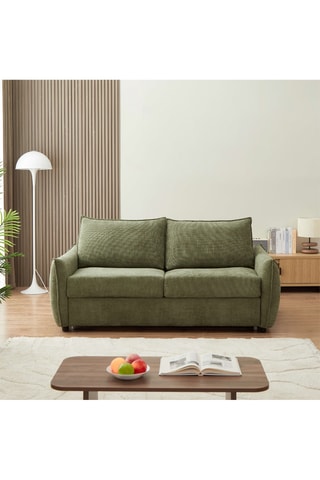 Canapé convertible  Palla -  Beige - 3 places - En polyester