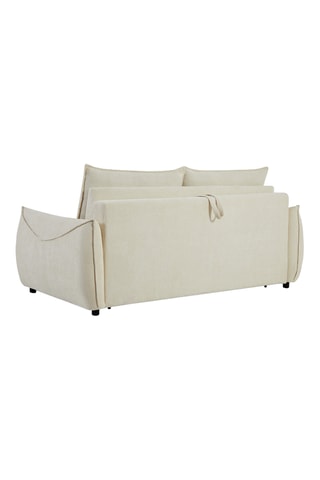Canapé convertible  Palla -  Beige - 3 places - En polyester