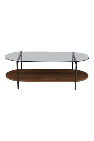 Table basse en verre Costa -  120 x 40 x 55 cm