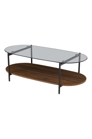 Table basse en verre Costa -  120 x 40 x 55 cm