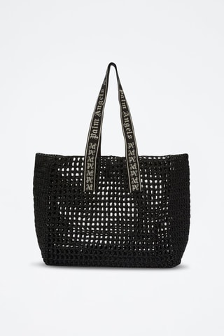 Leren Shopper - Zwart