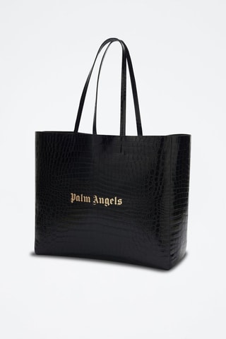 Kalfsleren Shopper - Zwart