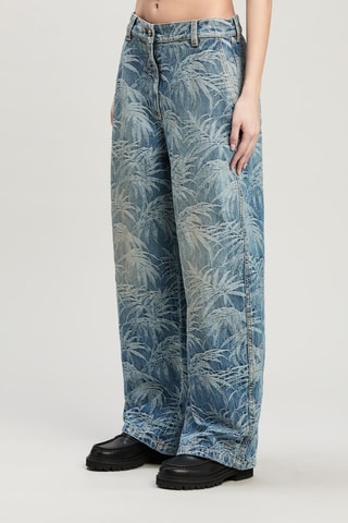 Jeans Baggy - Indigoblauw