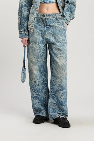 Jeans Baggy - Indigoblauw