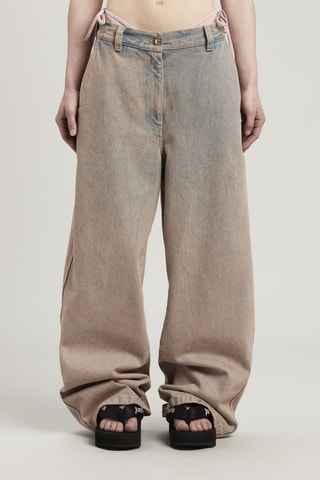 Jeans Wide Legs - Roze