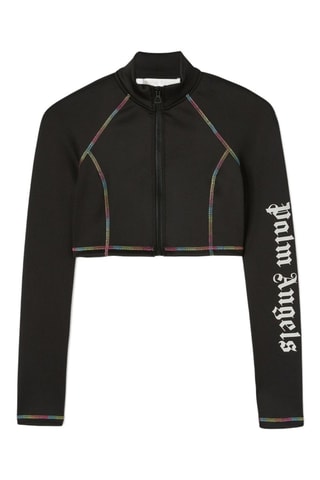 Surf crop top - Zwart en Wit 