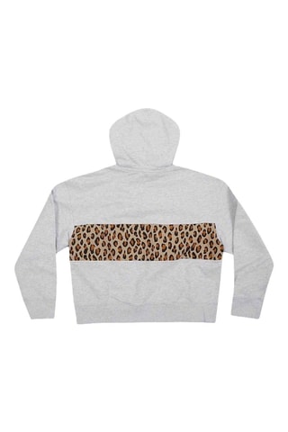 Sweater met Capuchon - Gemêleerd Grijs