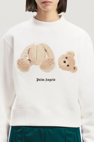 Sweater - wit en beige