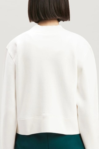 Sweater - wit en beige