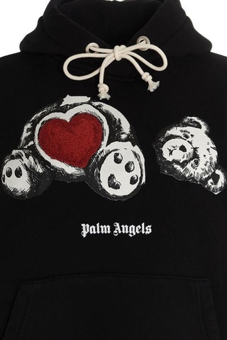 Sweater met Capuchon - Zwart en bruin