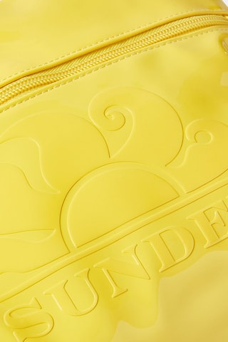 Bolso de mano con brillo - Amarillo