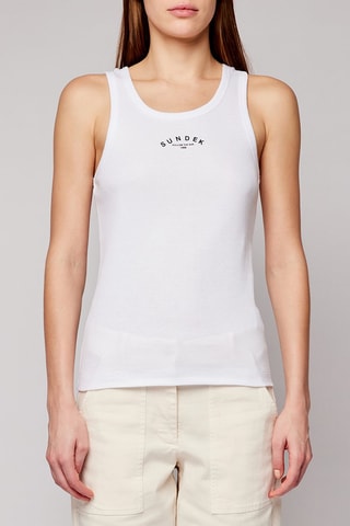 Camiseta de tirantes - Blanco