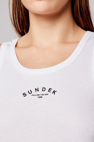 Camiseta de tirantes - Blanco